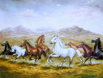 unknow artist Horses 010 Germany oil painting art
